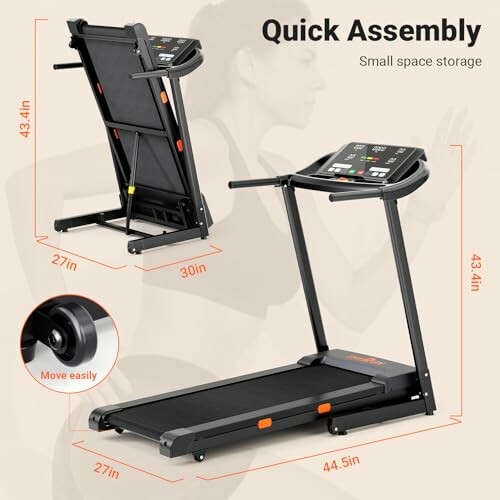 THERUN Incline Treadmill