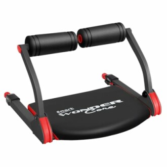 Smart Wonder Core fitness equipment with padded rollers.