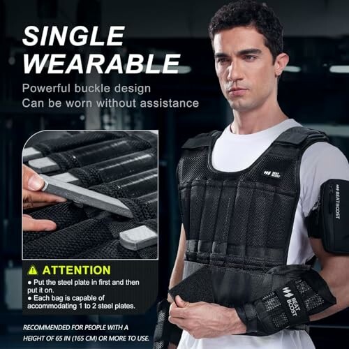 BeatBoost Weighted Vest